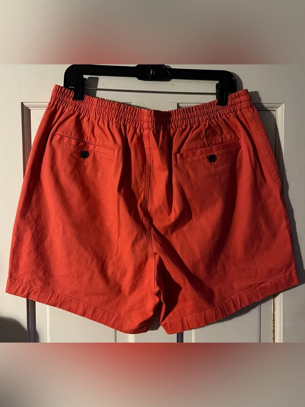 (NWT) Brooks Brothers Men's Orange Drawstring Shorts Size Large